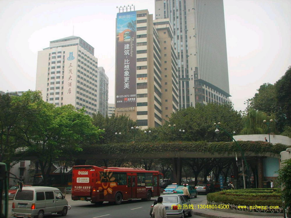 广州户外广告环市路区庄北方大厦