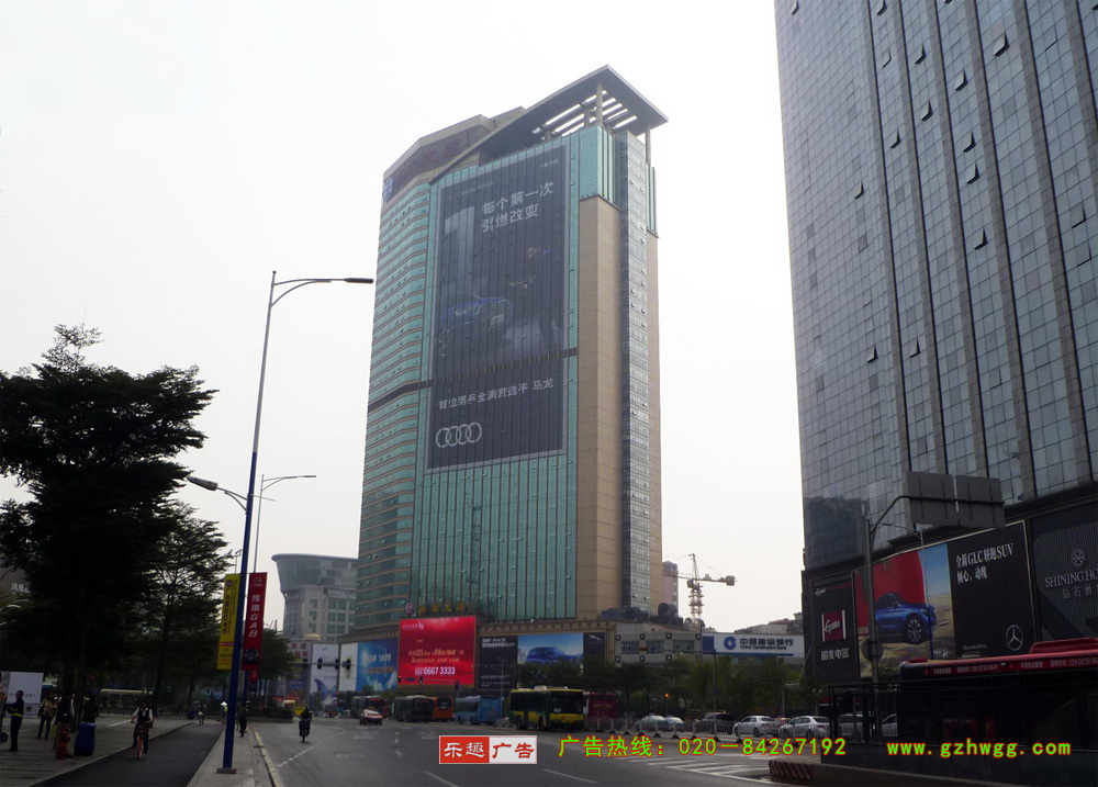 广州天河路包楼广告