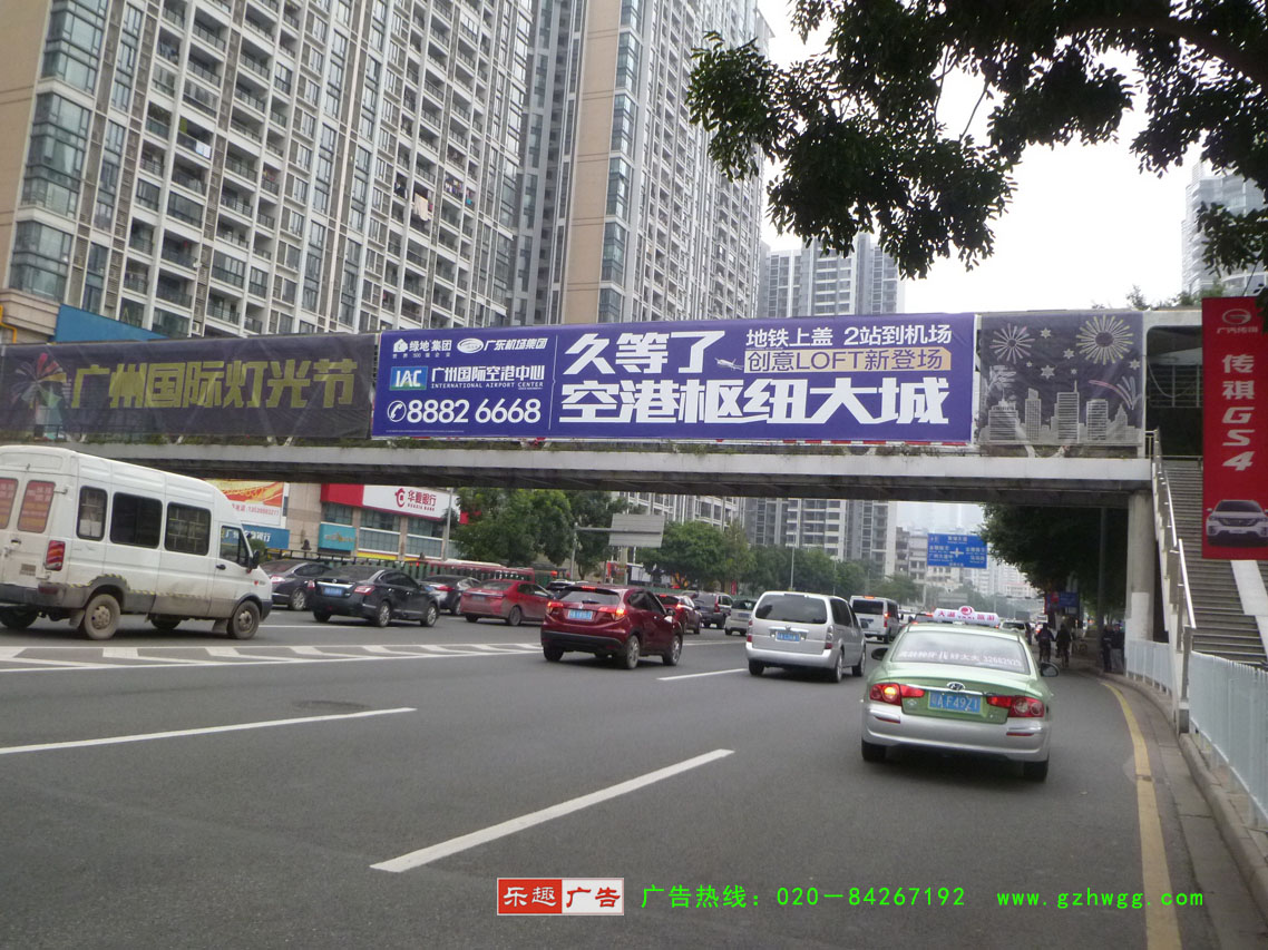 广州跨线桥广告